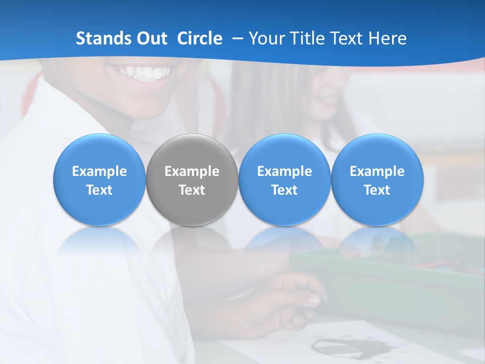 Teacher Mid School PowerPoint Template