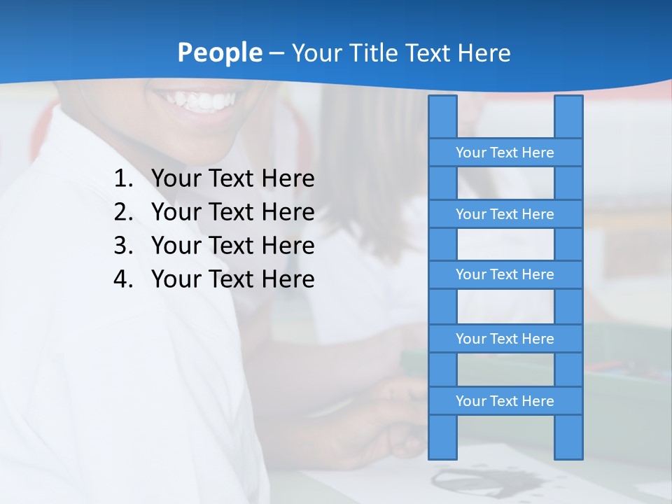 Teacher Mid School PowerPoint Template