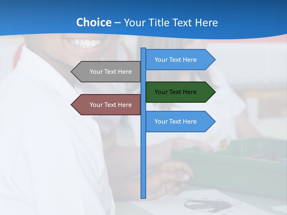Teacher Mid School PowerPoint Template