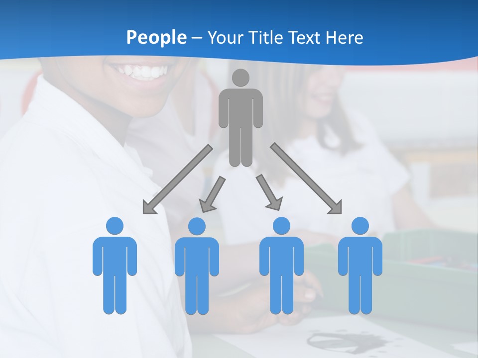 Teacher Mid School PowerPoint Template