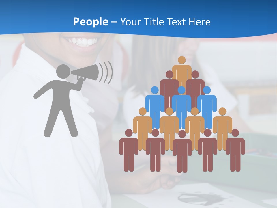 Teacher Mid School PowerPoint Template