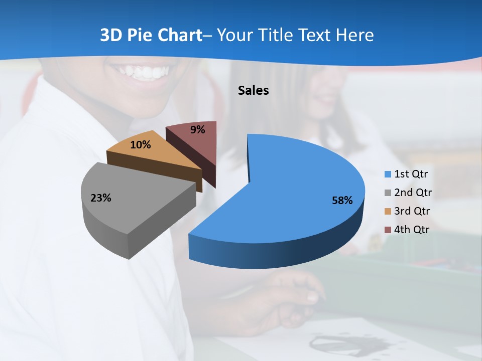Teacher Mid School PowerPoint Template
