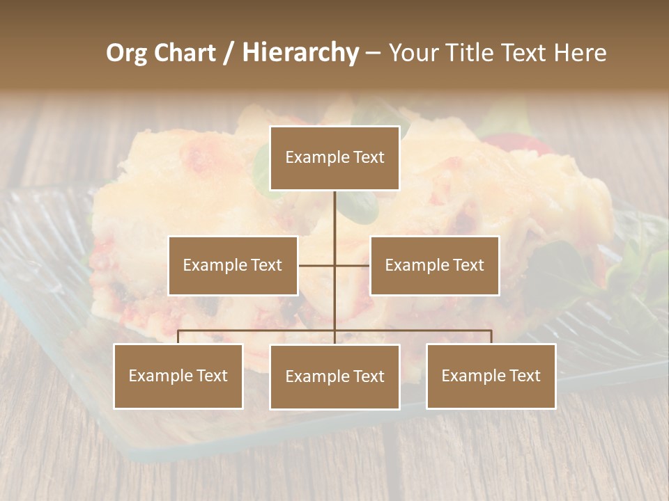 Baked Gratin Vegetable PowerPoint Template