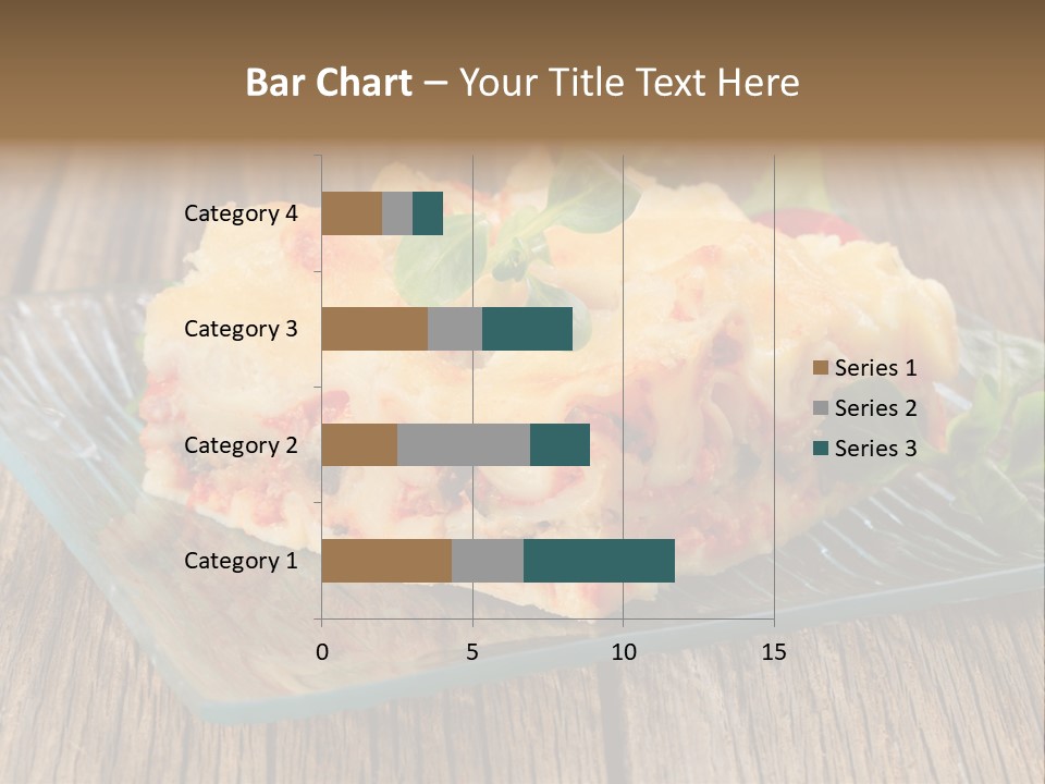 Baked Gratin Vegetable PowerPoint Template