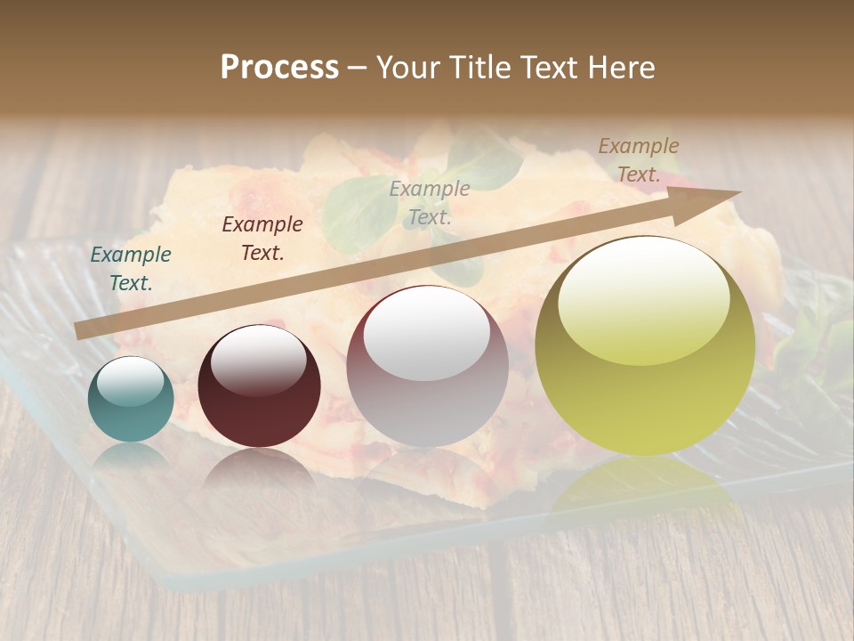 Baked Gratin Vegetable PowerPoint Template