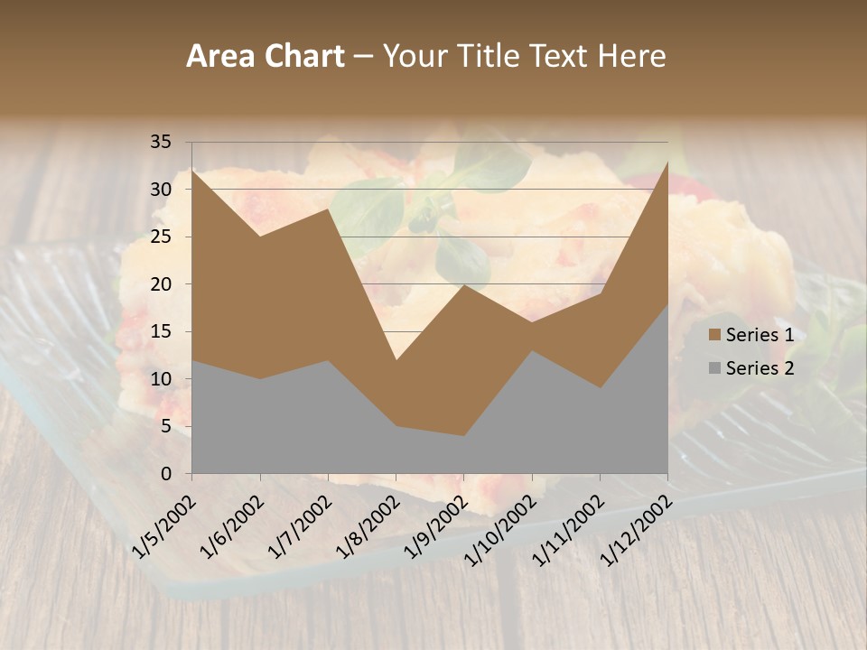 Baked Gratin Vegetable PowerPoint Template
