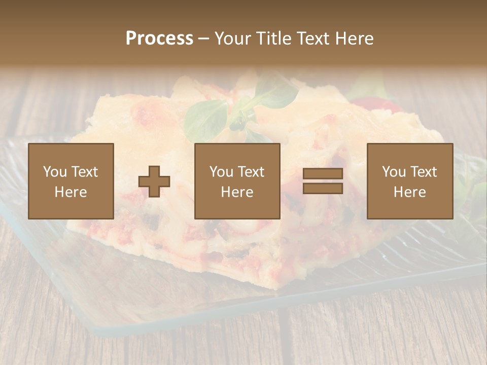 Baked Gratin Vegetable PowerPoint Template