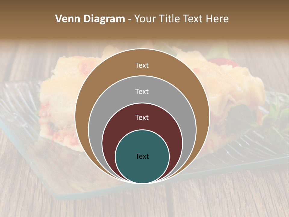 Baked Gratin Vegetable PowerPoint Template