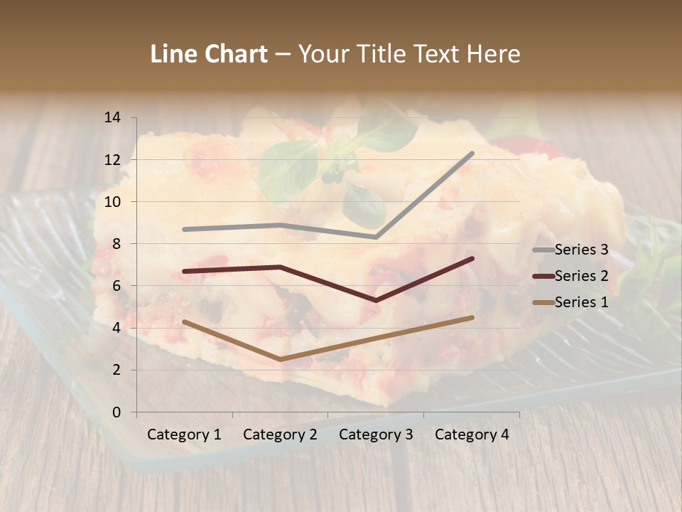 Baked Gratin Vegetable PowerPoint Template