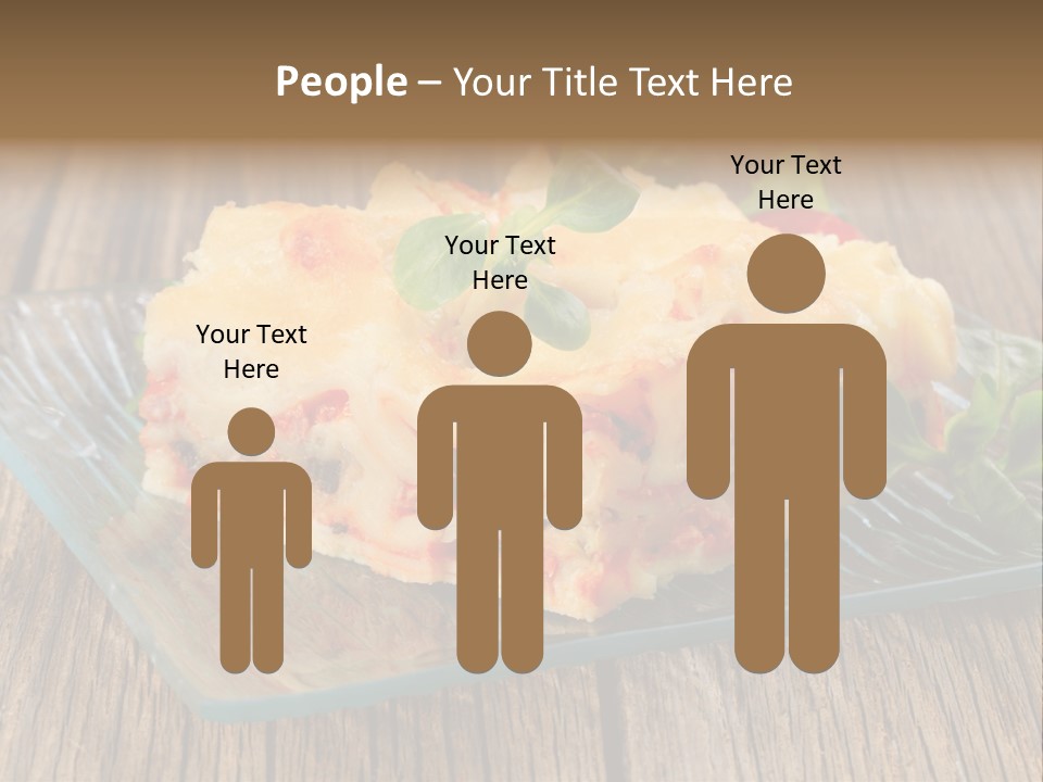 Baked Gratin Vegetable PowerPoint Template