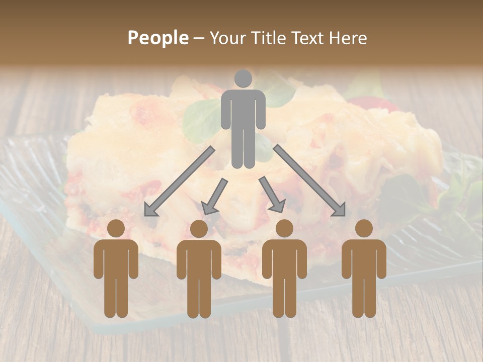 Baked Gratin Vegetable PowerPoint Template