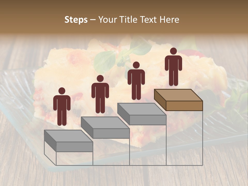 Baked Gratin Vegetable PowerPoint Template