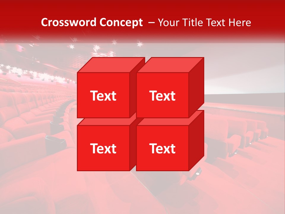 Blank Projection Modern PowerPoint Template