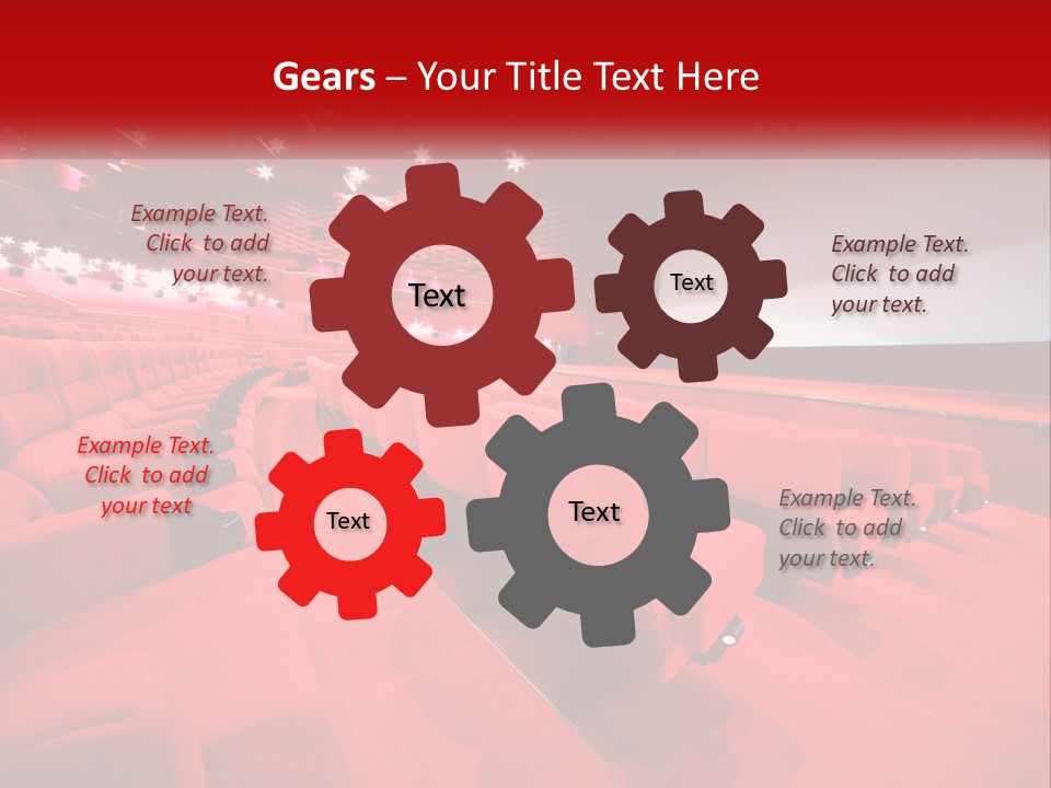 Blank Projection Modern PowerPoint Template