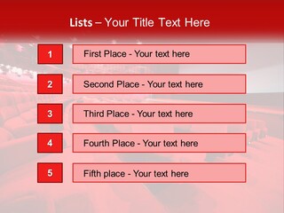 Blank Projection Modern PowerPoint Template