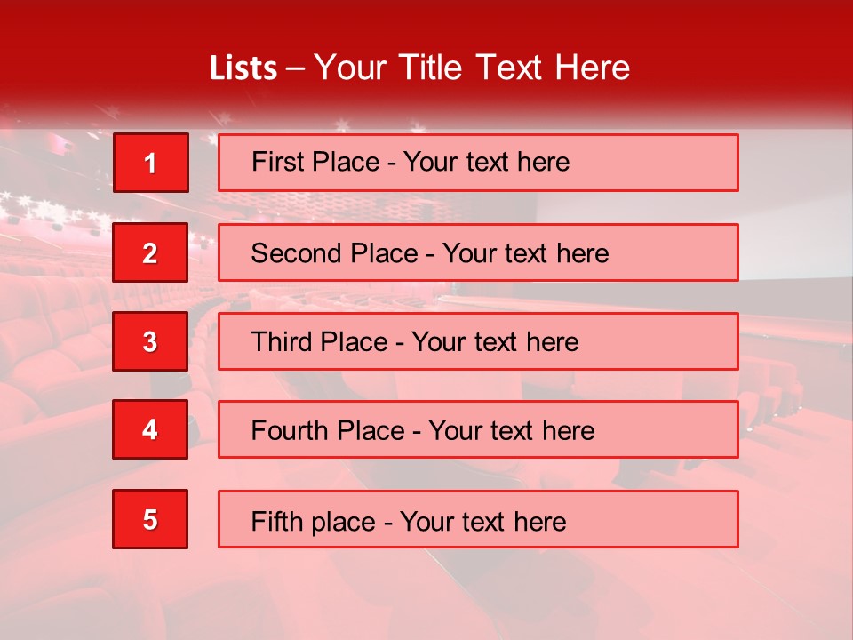 Blank Projection Modern PowerPoint Template