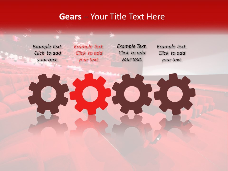 Blank Projection Modern PowerPoint Template