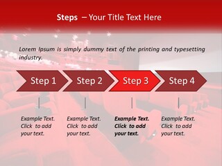 Blank Projection Modern PowerPoint Template