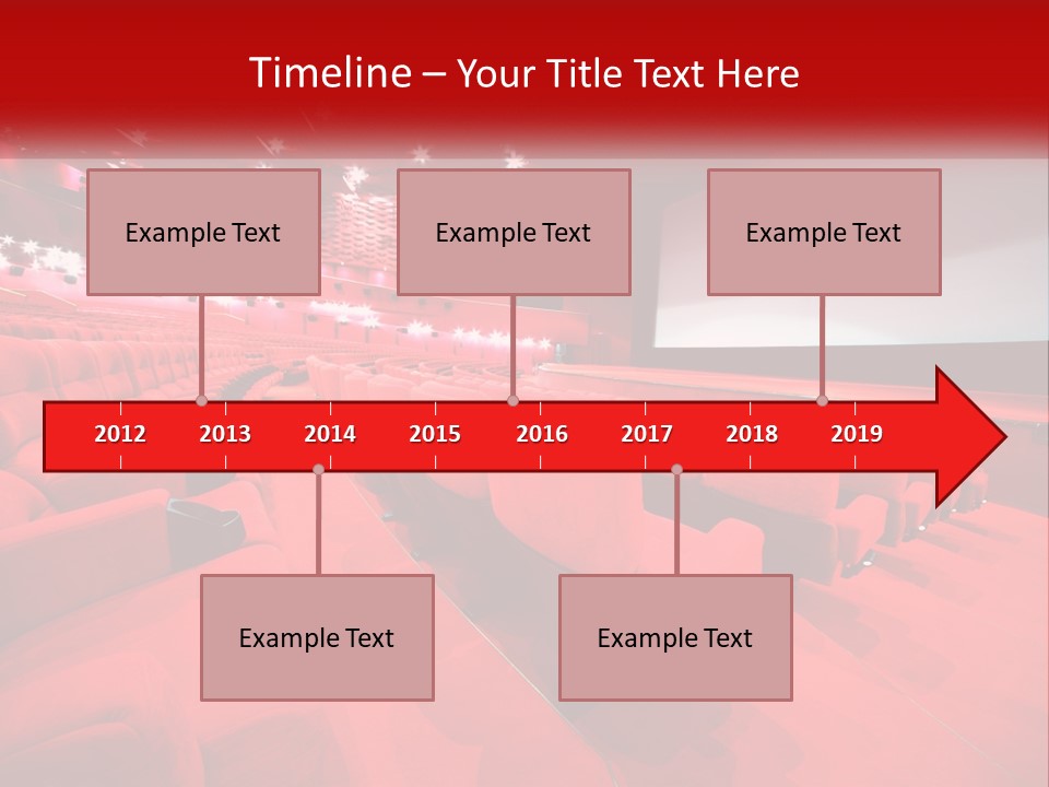 Blank Projection Modern PowerPoint Template