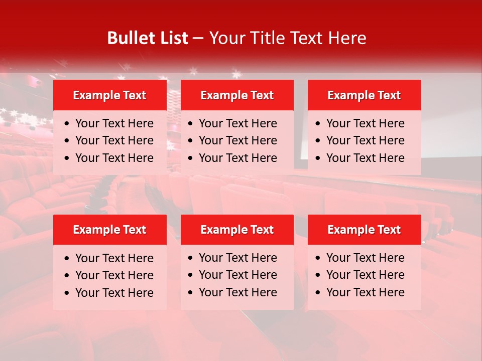 Blank Projection Modern PowerPoint Template