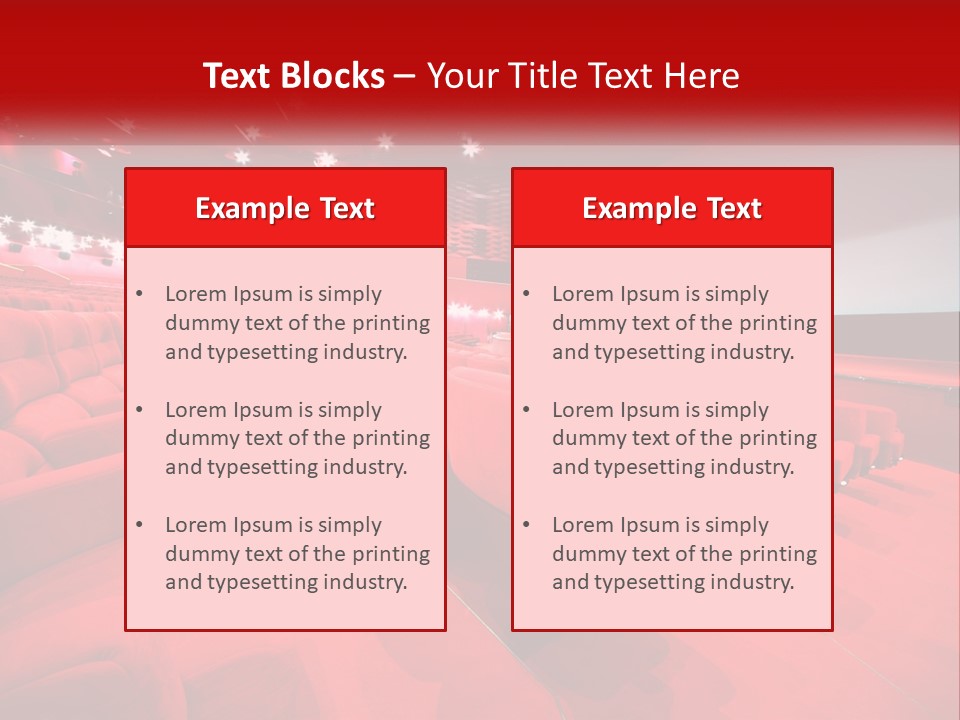 Blank Projection Modern PowerPoint Template