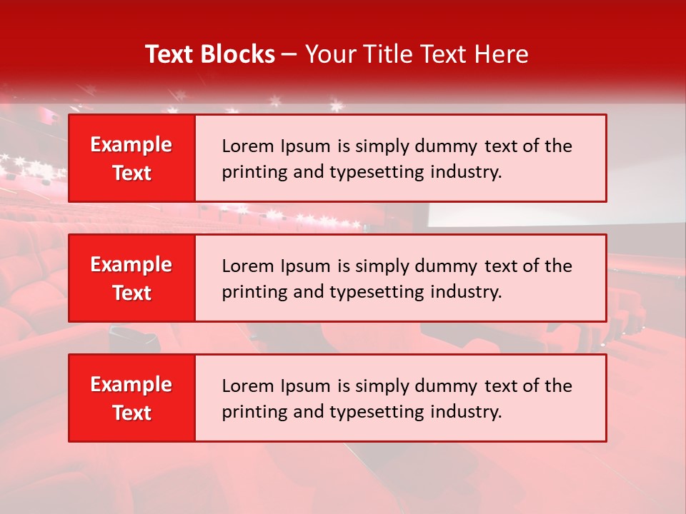 Blank Projection Modern PowerPoint Template