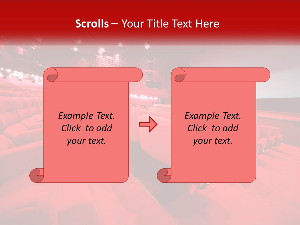 Blank Projection Modern PowerPoint Template