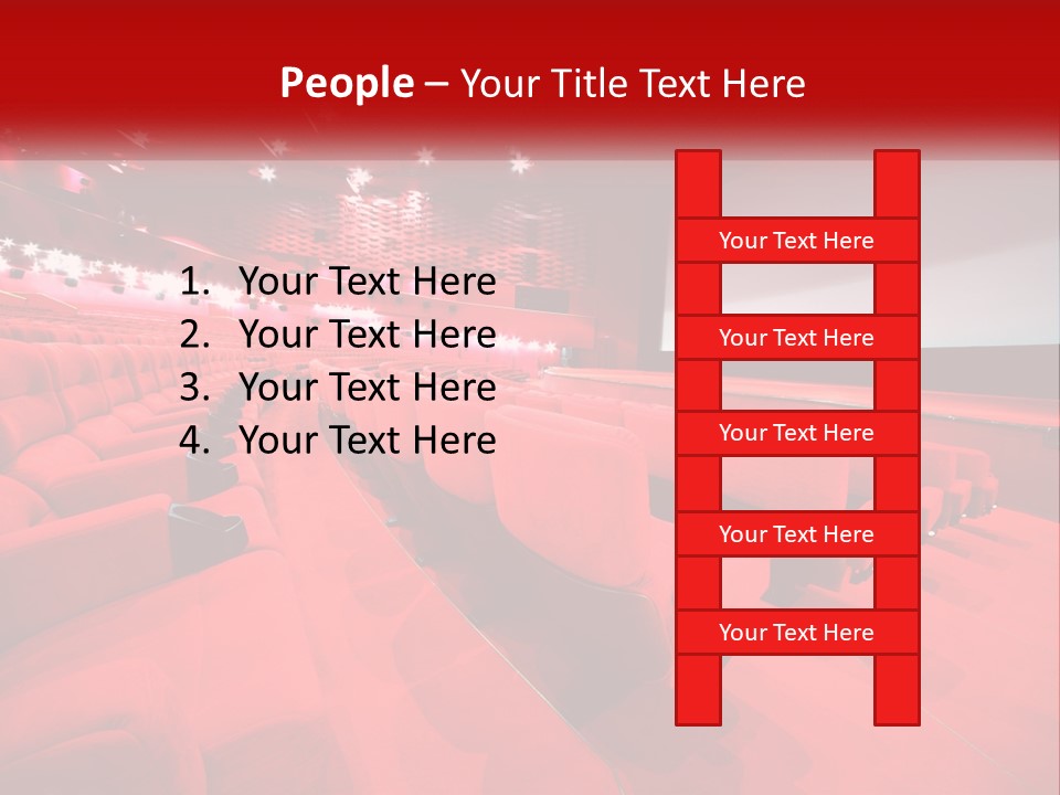 Blank Projection Modern PowerPoint Template