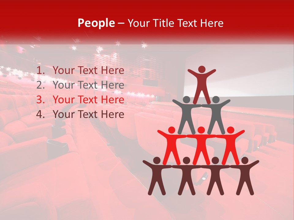 Blank Projection Modern PowerPoint Template