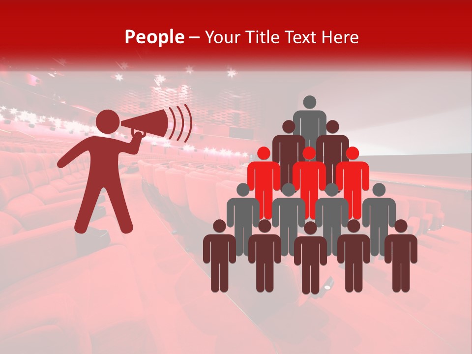 Blank Projection Modern PowerPoint Template