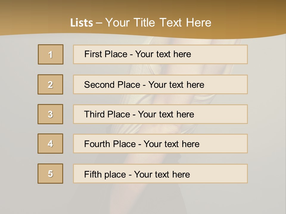 Dance Fashion Cool PowerPoint Template