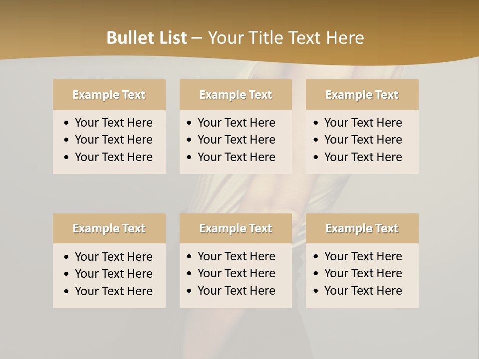 Dance Fashion Cool PowerPoint Template