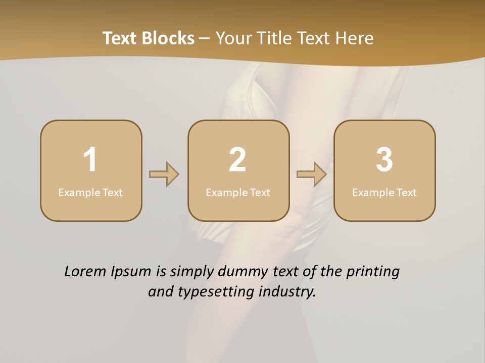 Dance Fashion Cool PowerPoint Template