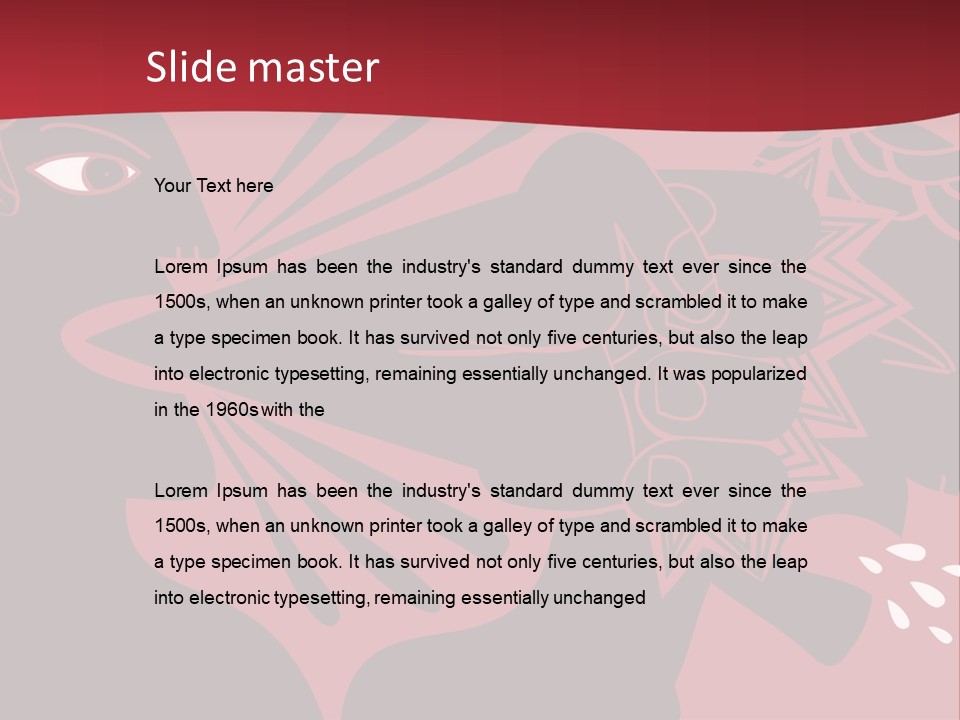 Man Pressure Broke PowerPoint Template