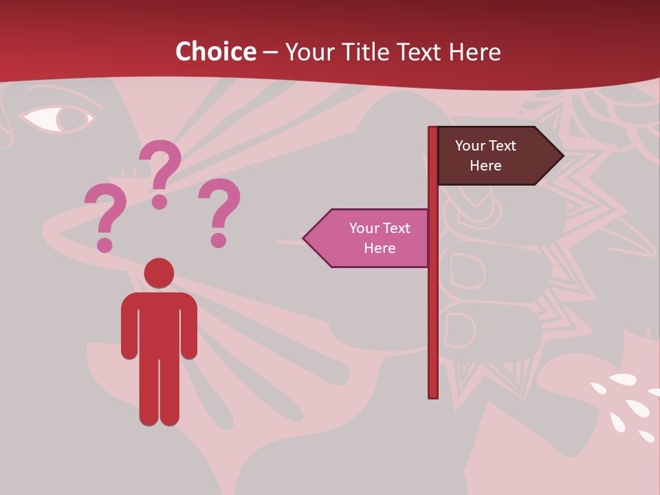 Man Pressure Broke PowerPoint Template