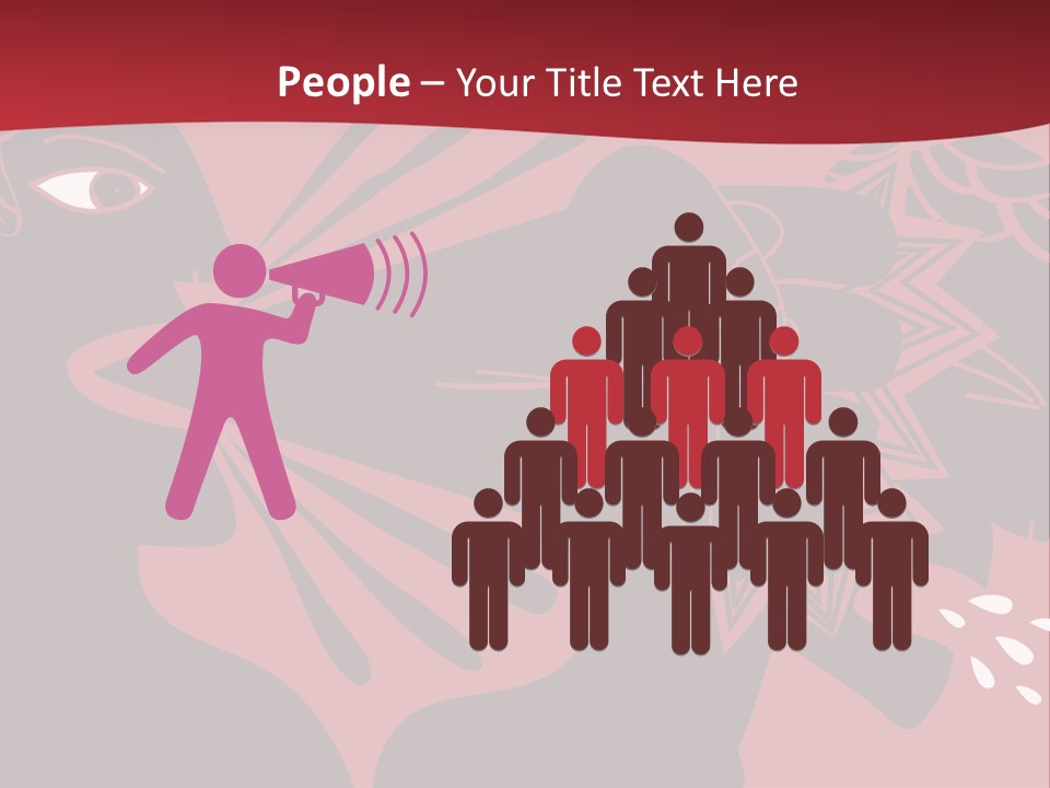 Man Pressure Broke PowerPoint Template