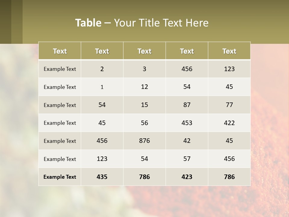 Cinnamon Cardamon Seasoning PowerPoint Template