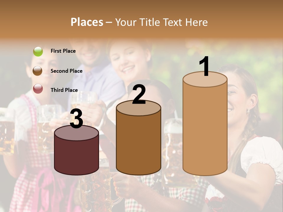Tradition Happy Five PowerPoint Template