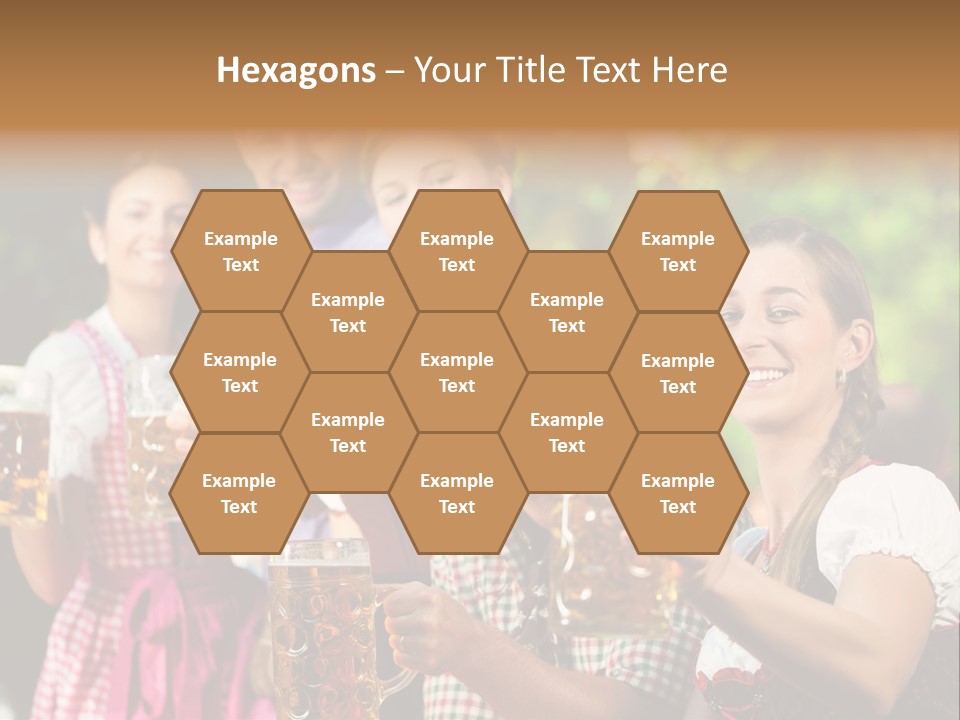 Tradition Happy Five PowerPoint Template