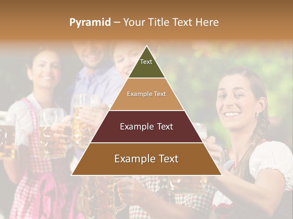 Tradition Happy Five PowerPoint Template