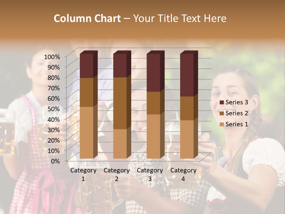 Tradition Happy Five PowerPoint Template