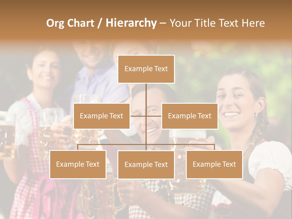 Tradition Happy Five PowerPoint Template