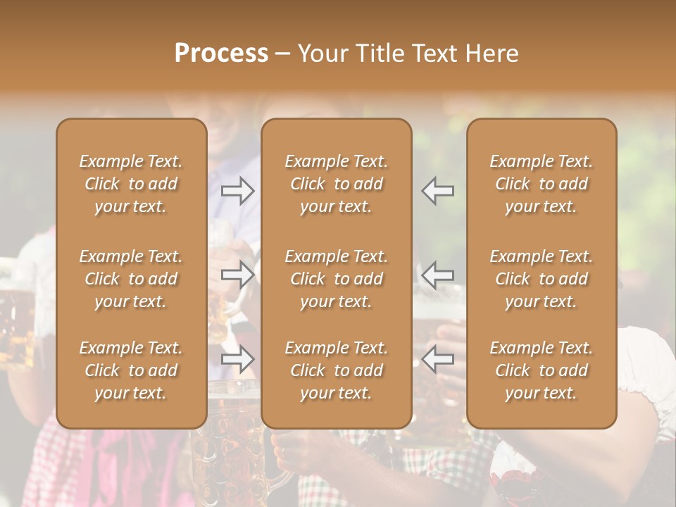 Tradition Happy Five PowerPoint Template