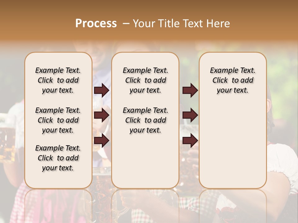 Tradition Happy Five PowerPoint Template