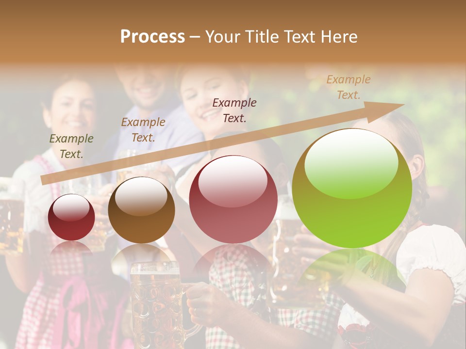 Tradition Happy Five PowerPoint Template