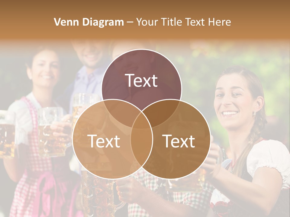 Tradition Happy Five PowerPoint Template