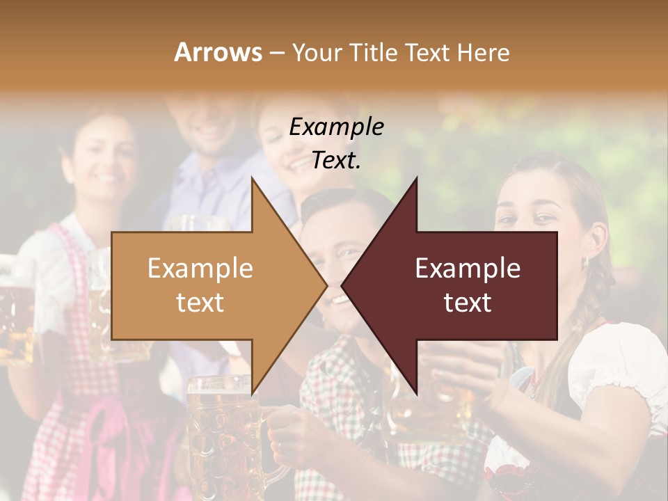 Tradition Happy Five PowerPoint Template