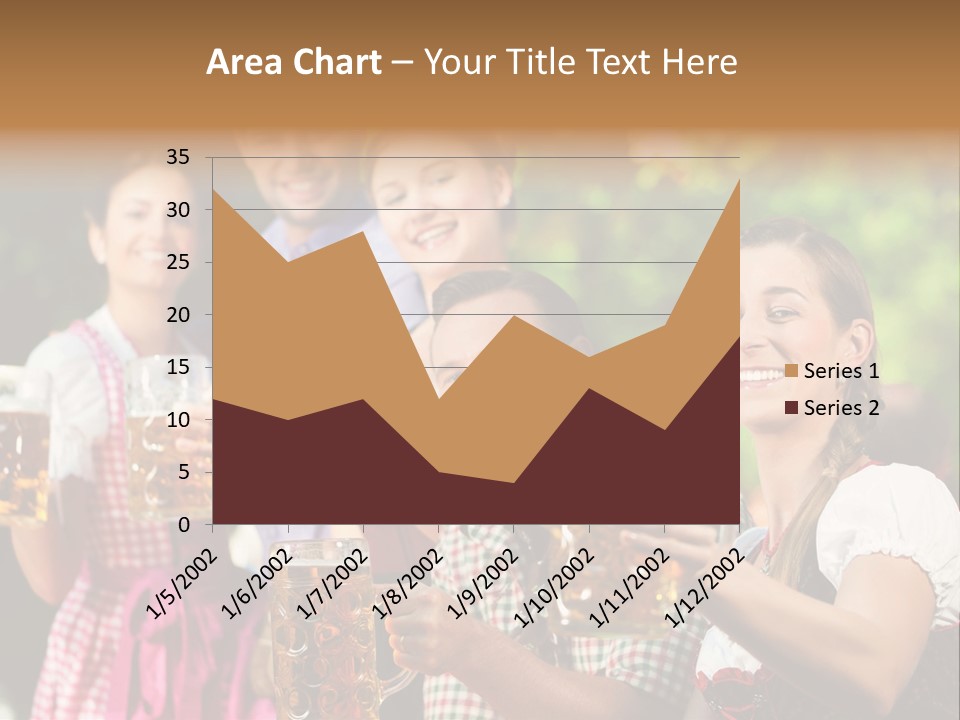 Tradition Happy Five PowerPoint Template