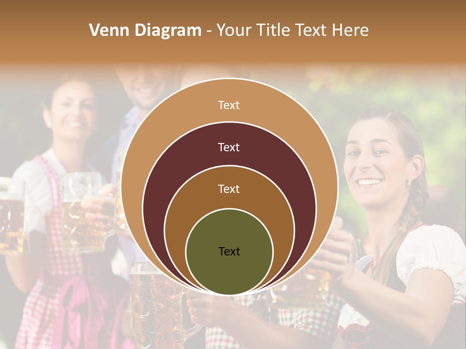 Tradition Happy Five PowerPoint Template