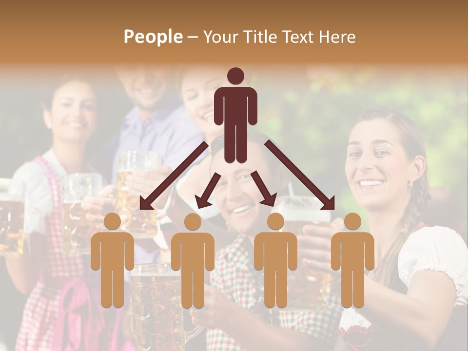 Tradition Happy Five PowerPoint Template